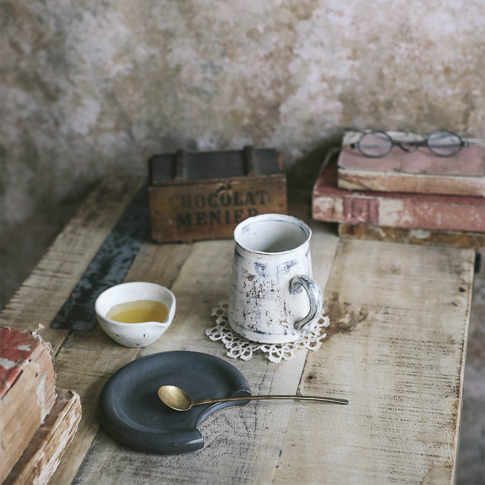 Handcrafted Ceramic Spoon Holder