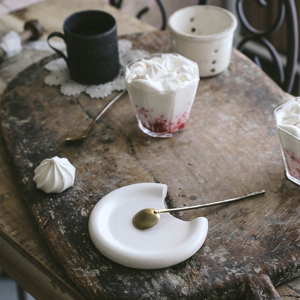 Handcrafted Ceramic Spoon Holder