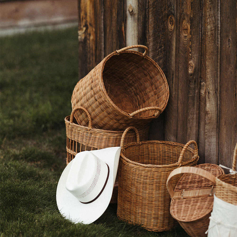 Ripley Woven Rattan Basket