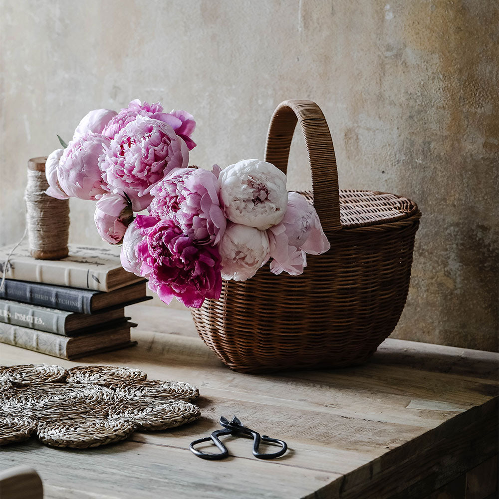 Ripley Woven Rattan Basket