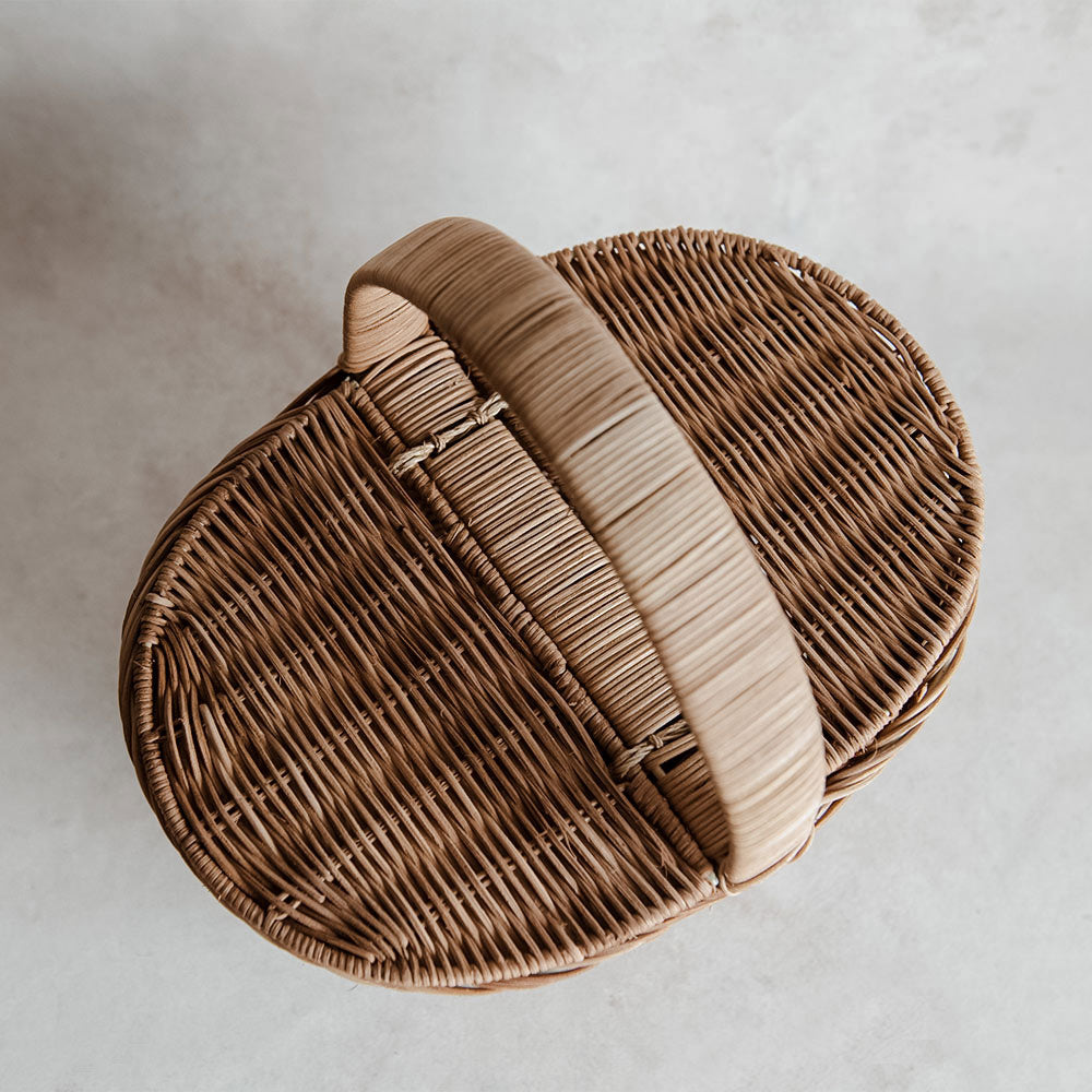 Ripley Woven Rattan Basket