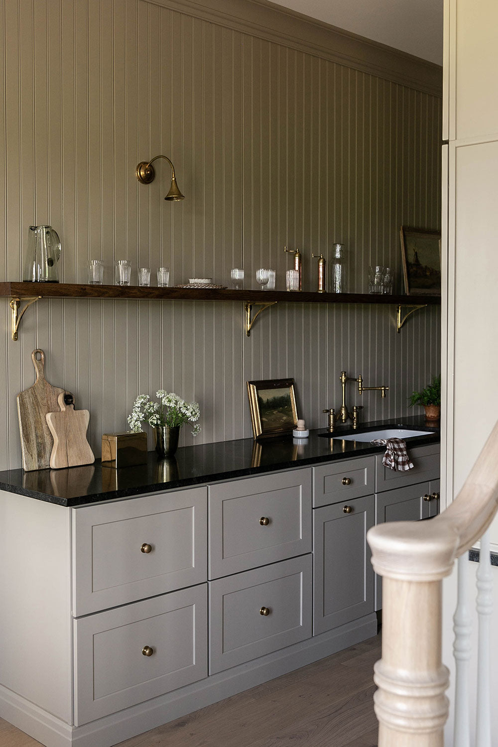 Elegant Brass Recipe Storage Box