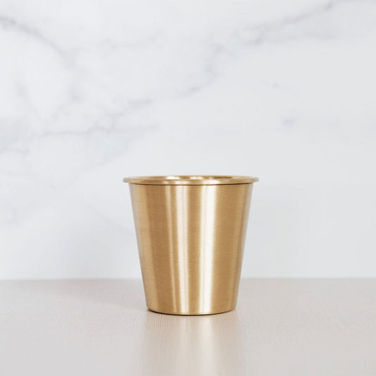 Elegant Brass Drinking Cup