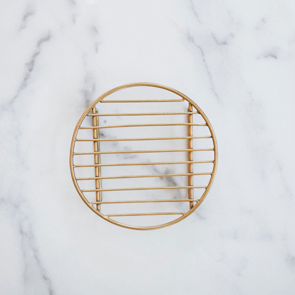 Round Brass Wire Rack