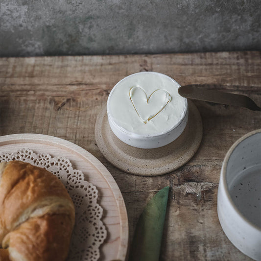Elegant Ceramic Butter Storage Container