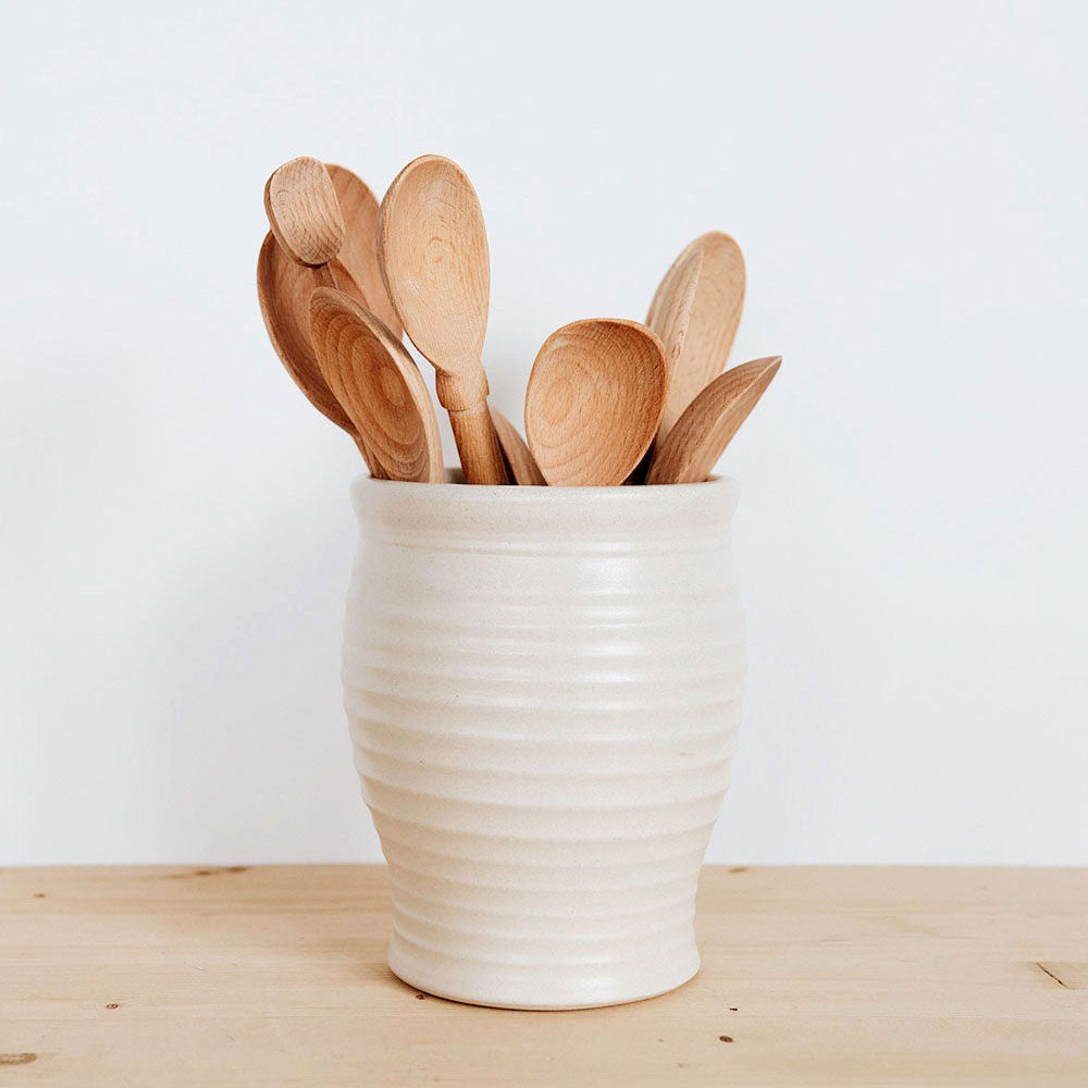 Stoneware Kitchen Utensil Holder
