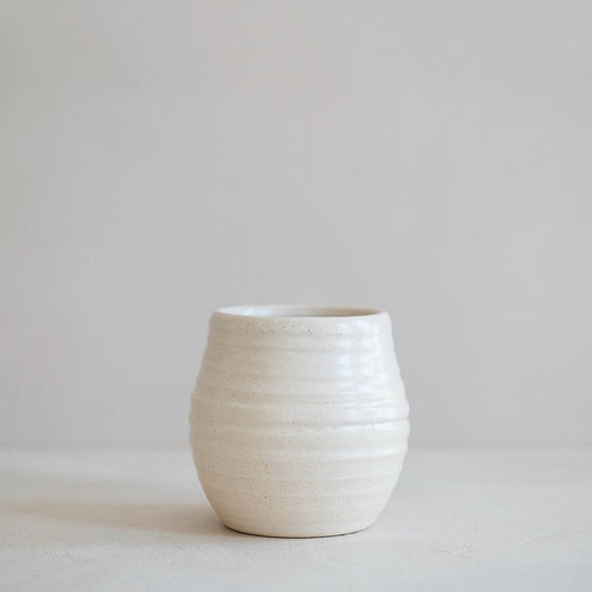 Short Ceramic Container