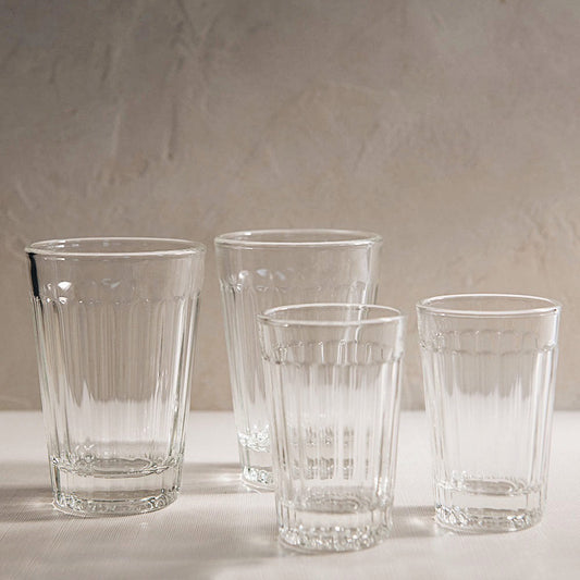 Set of Fluted Water Glasses