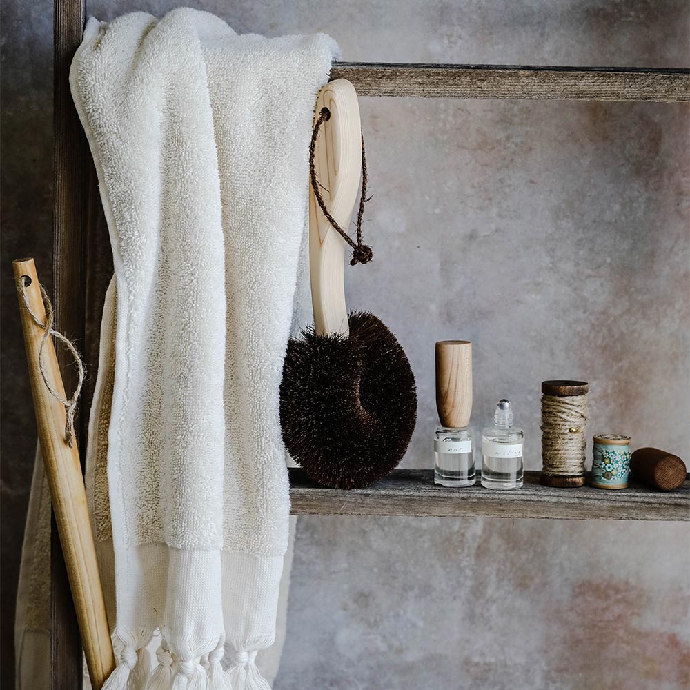Natural Handwoven Turkish Cotton Towel