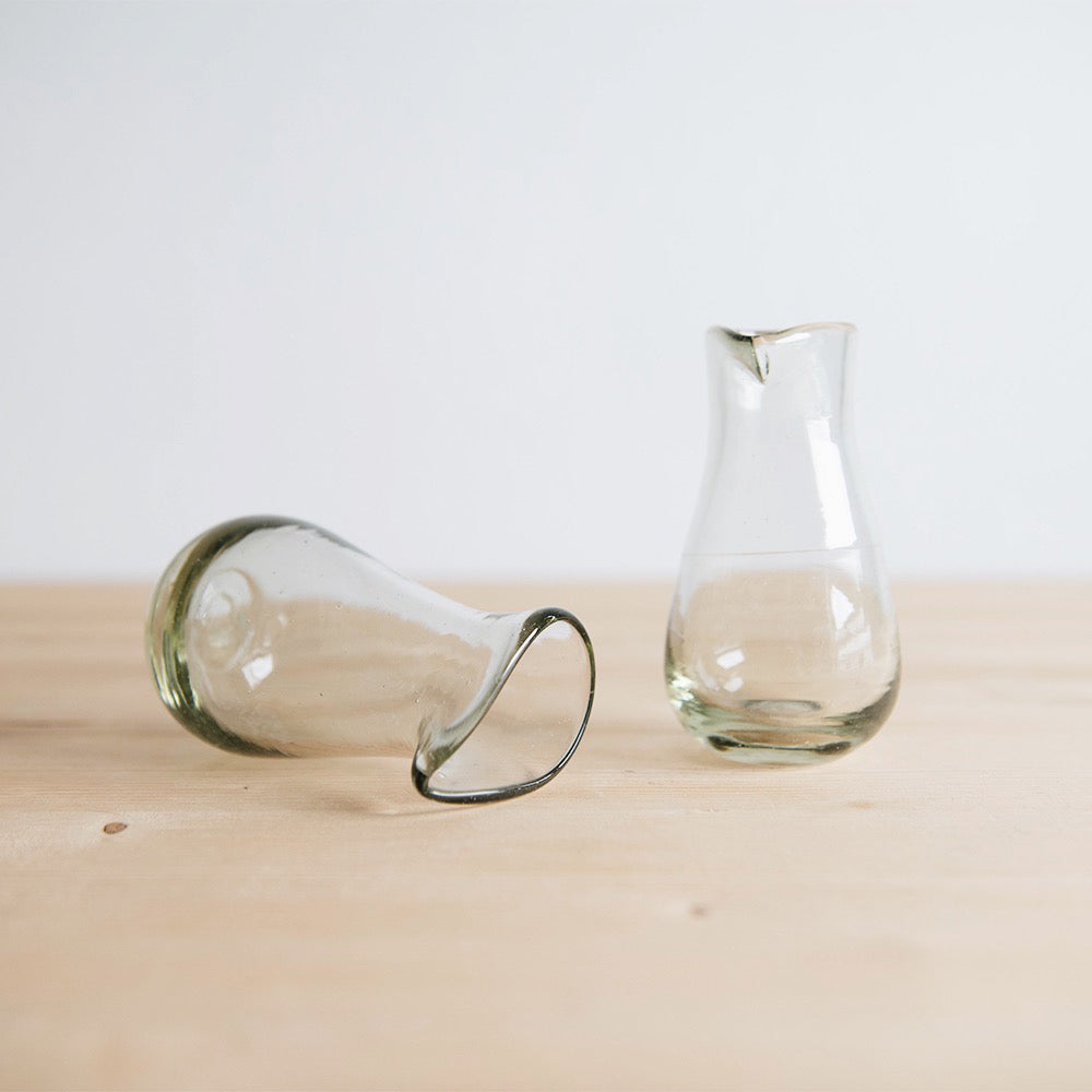 Small Glass Creamer