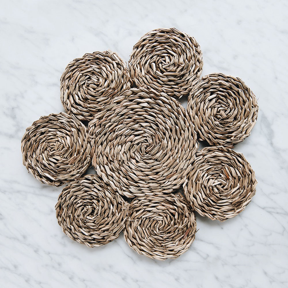 Handcrafted Seagrass Charger Plate