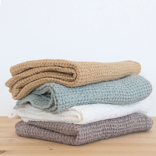 Textured Waffle Weave Towel